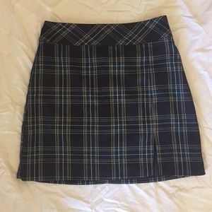 Plaid skirt